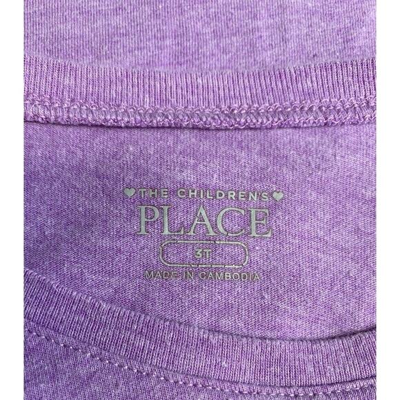 Children’s Place “I Do what I Want #Littleboss” Long Sleeve Girls Tee Size 3T - Picture 8 of 10